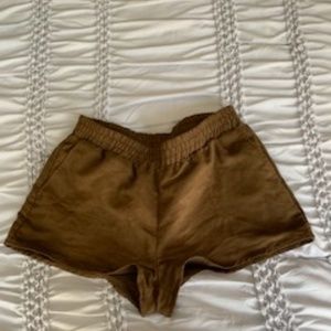 Dark Tan Shorts